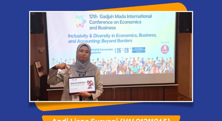 Selamat dan Sukses Mahasiswa Andi