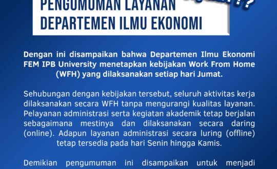 Pengumuman WFH